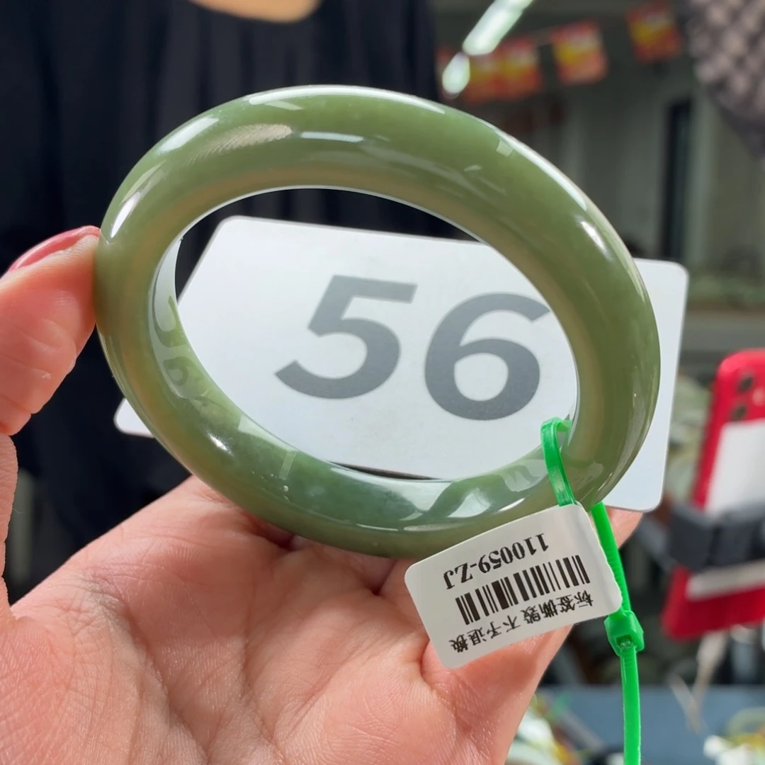 和田玉手镯未镶嵌媚*