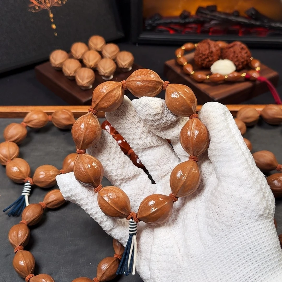 2.0*2.8超精挑原生态梅林铁核手串