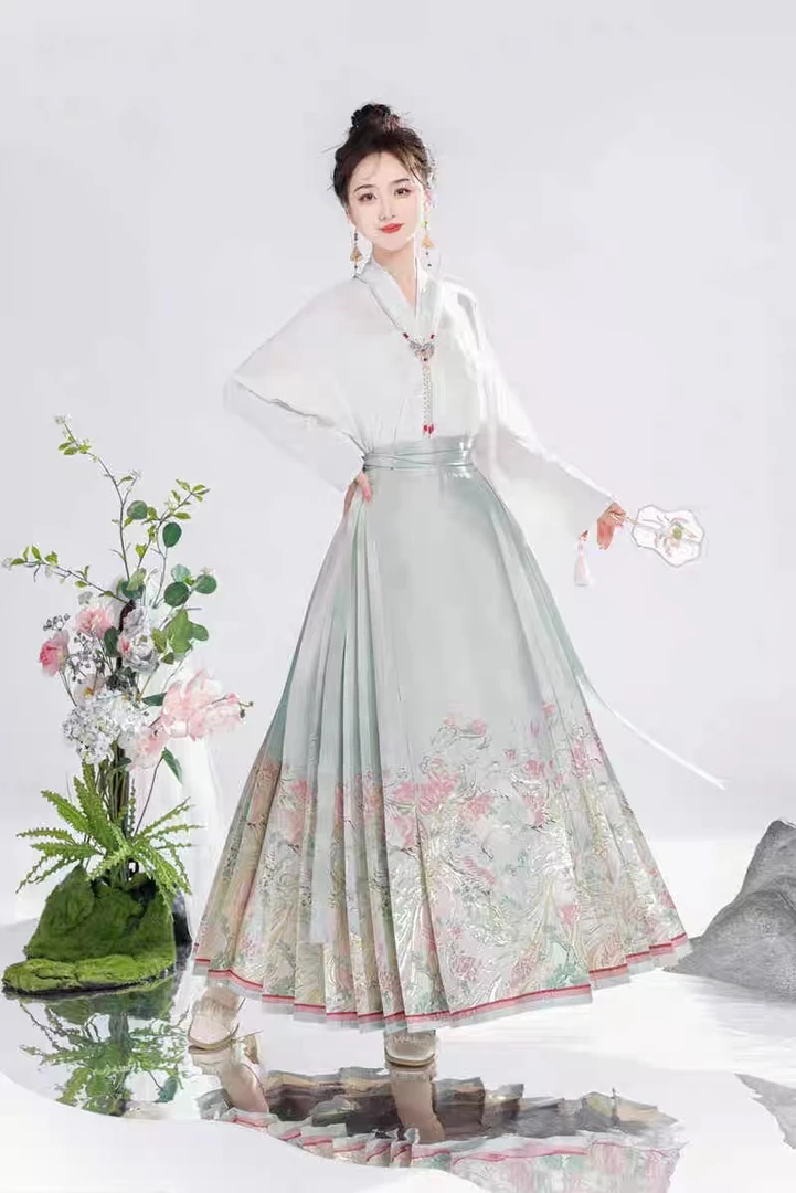 九州（花鹤翔）织金妆花马面裙2024新款日常新中式通勤