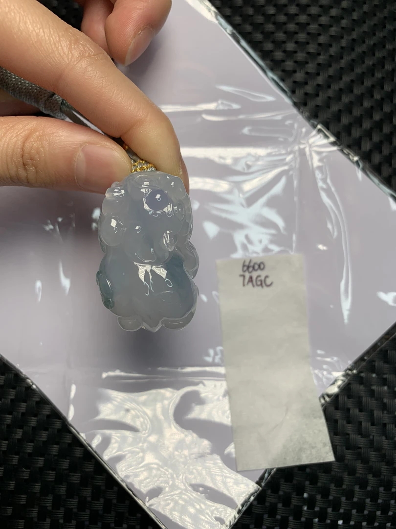 天然缅甸翡翠A货 7AGC