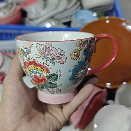 瓷片陶瓷杯碗盘微瑕介意慎拍