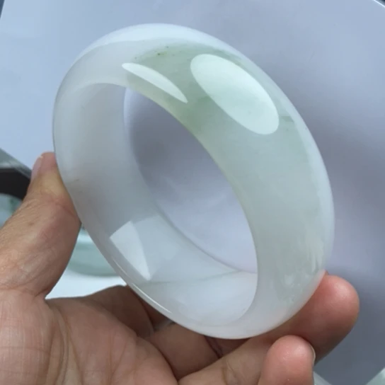 石英质玉（金丝玉）未镶嵌手镯