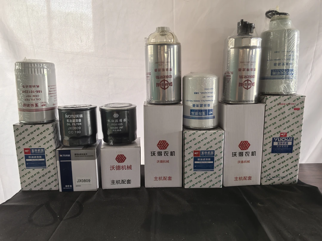 沃得锐龙收割机配件 玉.常.全柴发动机柴由滤清器 机油滤芯 柴滤