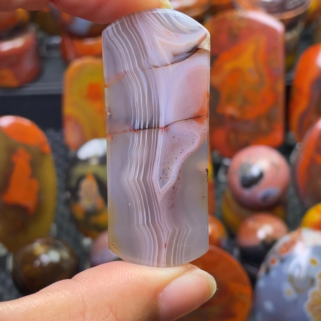 玛瑙/玉髓未镶嵌手链