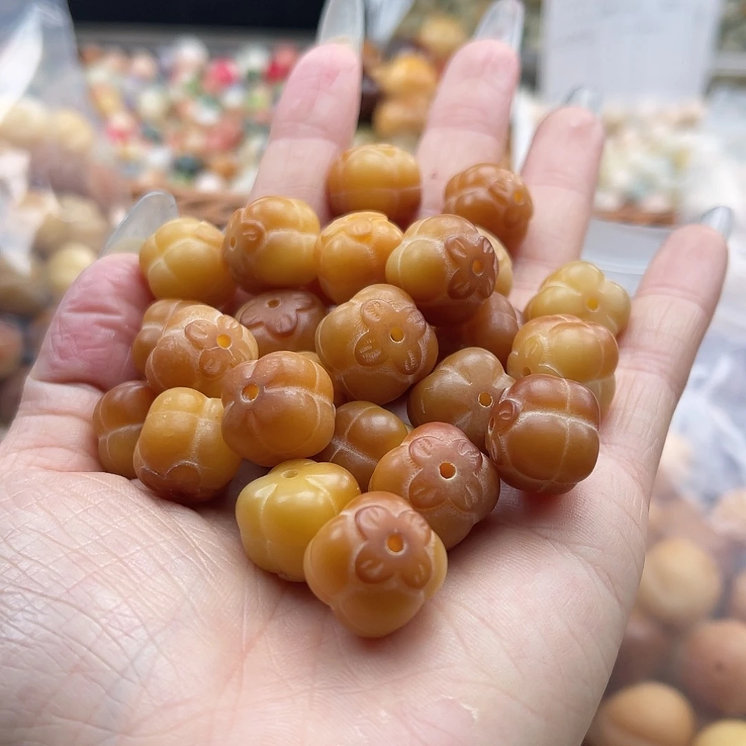 白玉菩提吊坠c15mm/5+1颗