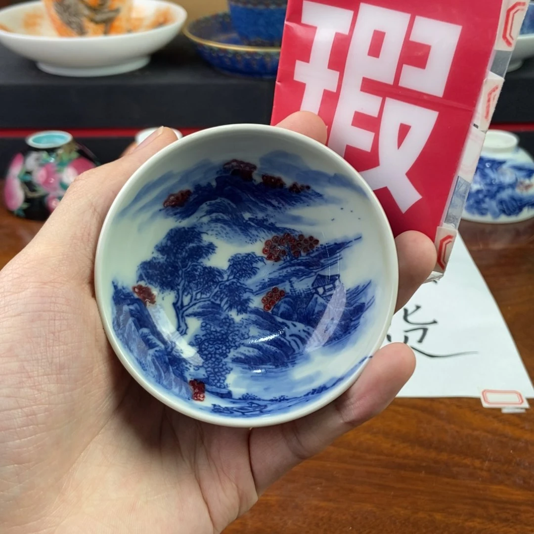 杯景德镇手绘陶瓷艺术