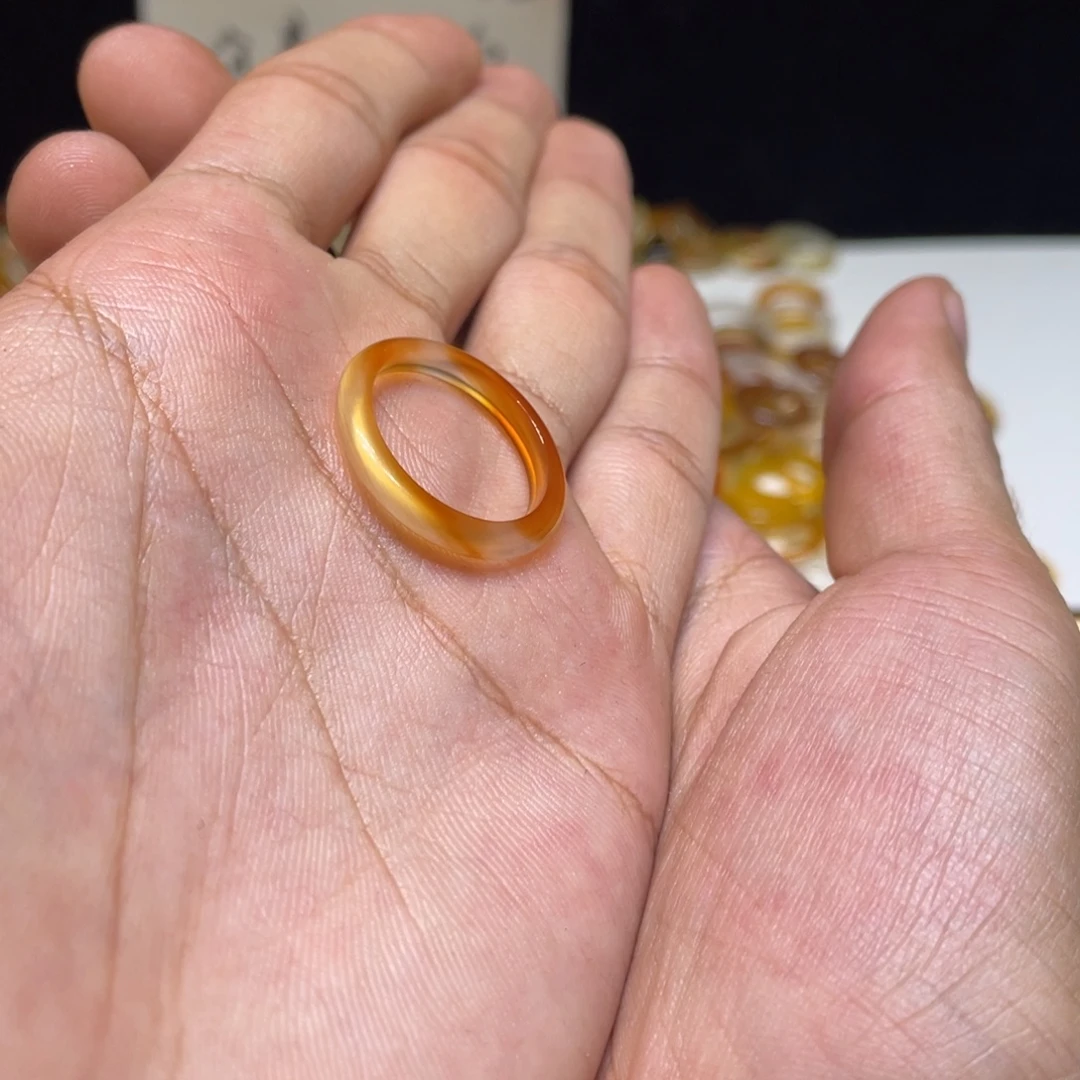 玛瑙/玉髓未镶嵌戒指271号港20 默认瑕疵