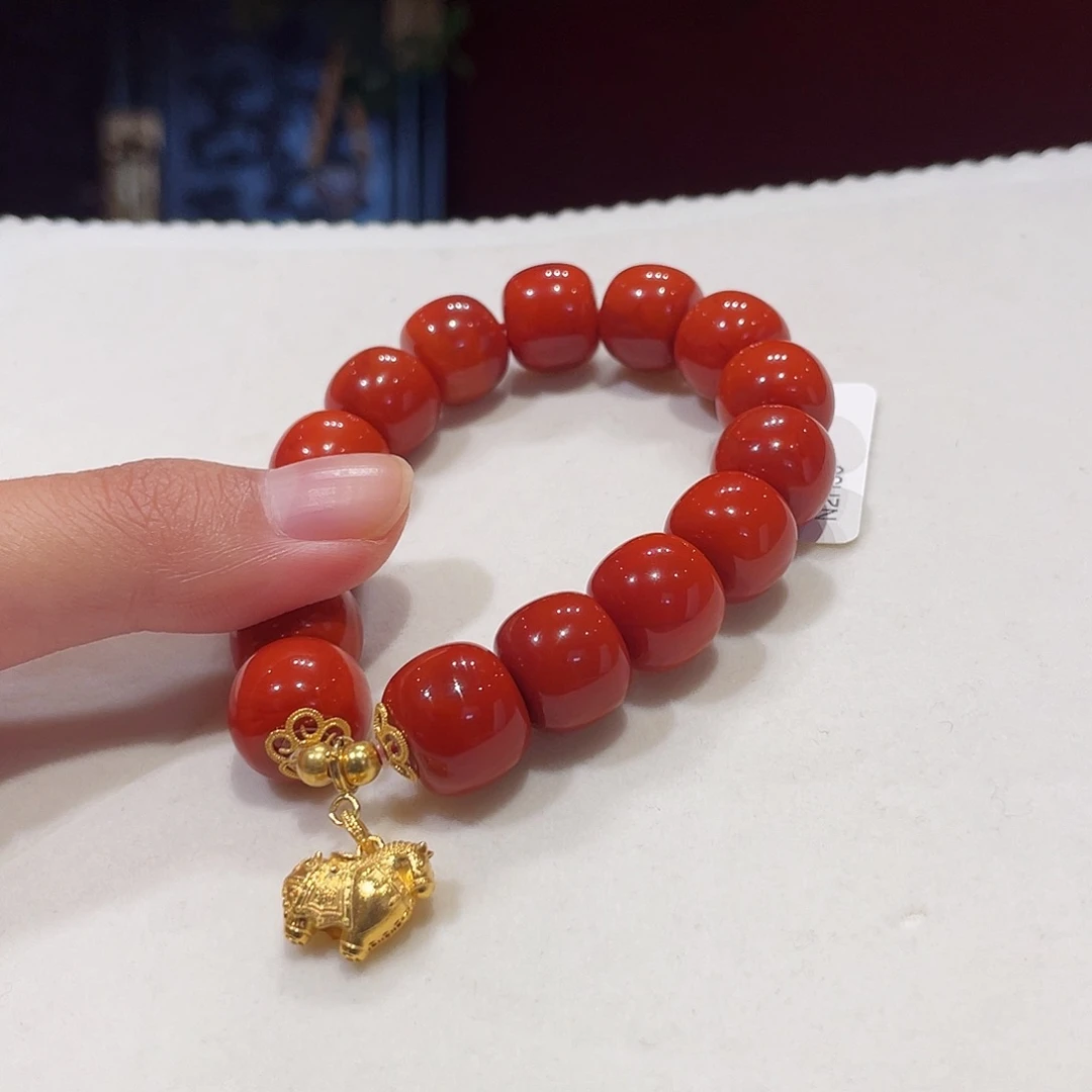 南红玛瑙未镶嵌手串
