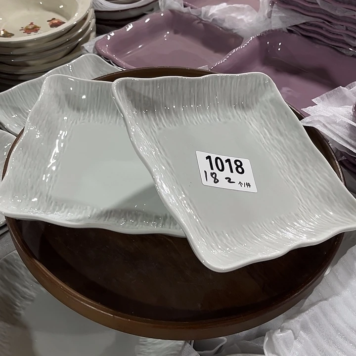 瓷微瑕外贸餐具1018