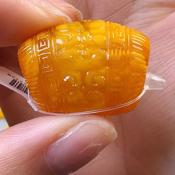 蜜蜡颈饰未镶嵌蜜蜡