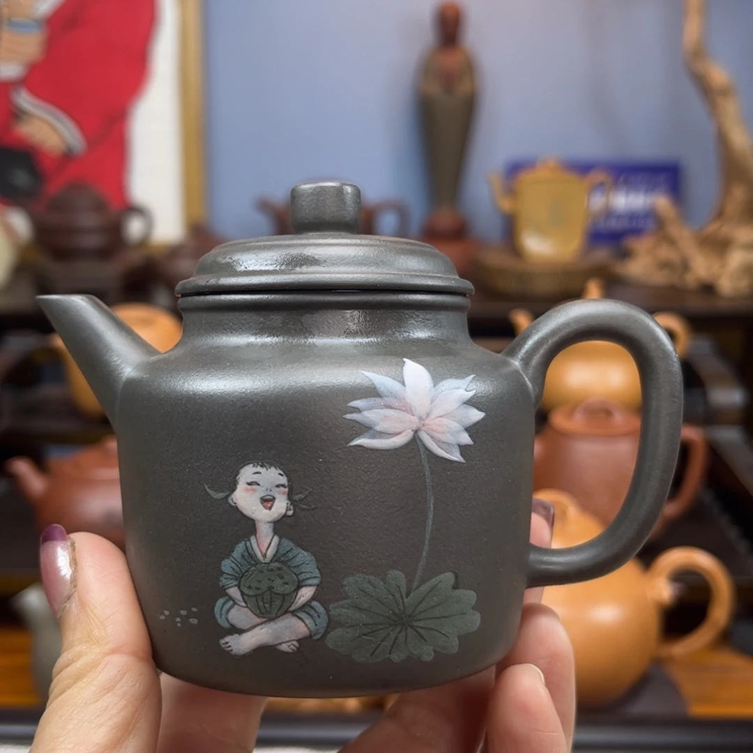 紫砂茶壶紫砂茶具半手工制作
