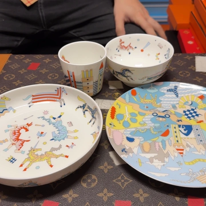 瓷欧美陶瓷餐具摆件141