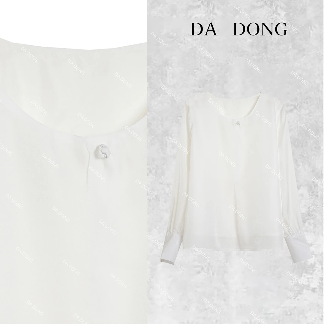 盛夏--中式国风女装上衣长袖时尚显瘦衬衣气质高级感舒适薄款打底