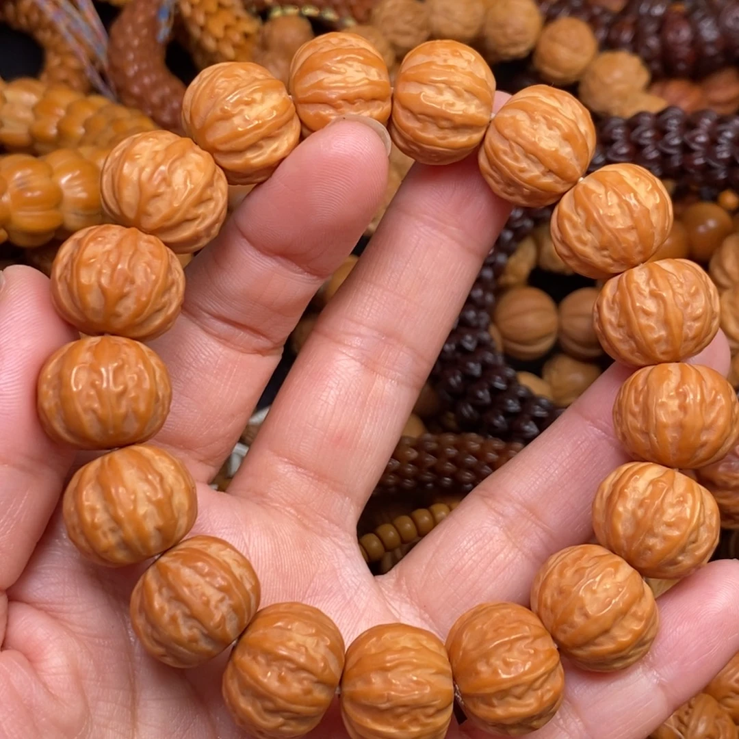 菩提籽类橄榄核雕刻手串手链项链吊坠橄榄核