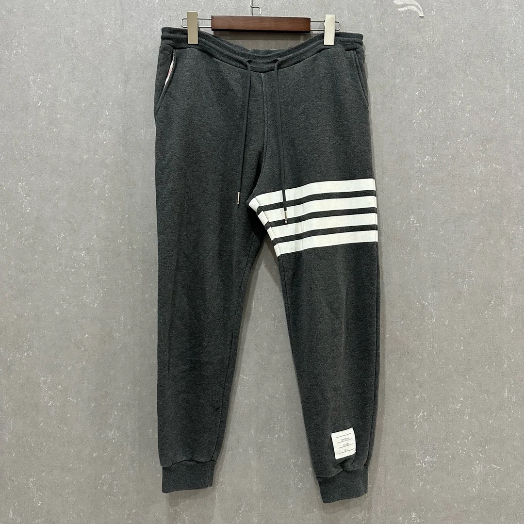 99新 THOMBROWNE 经典四道杠四条纹卫裤L码004338