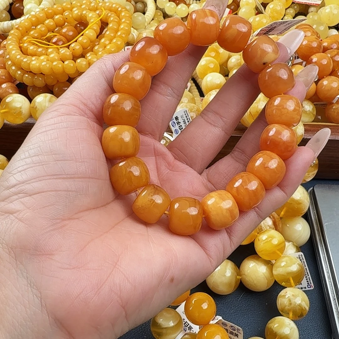 琥珀未镶嵌珠宝奇石