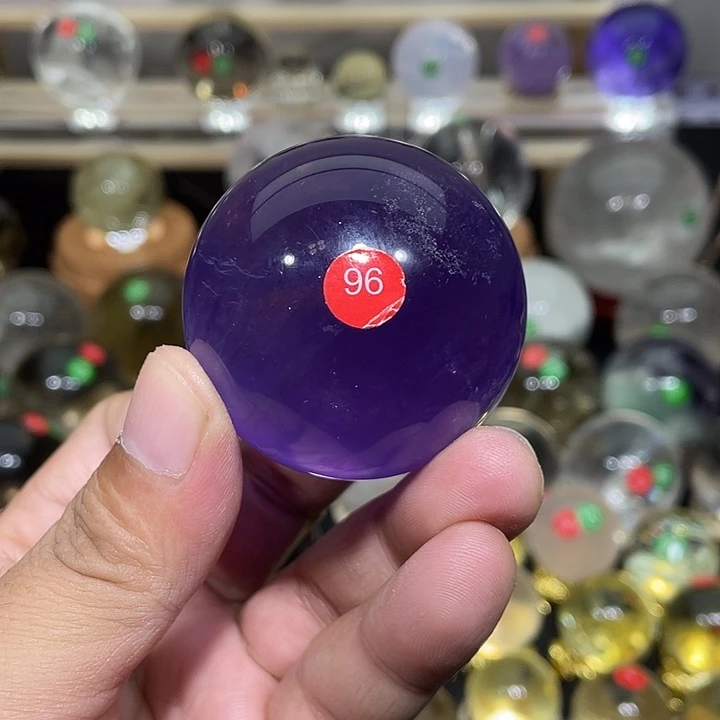 珠宝半成品水晶未镶嵌萤