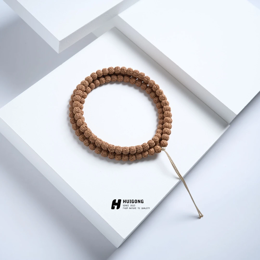 【薈供】金刚菩提 经典款原桩一代盘龙108 长串