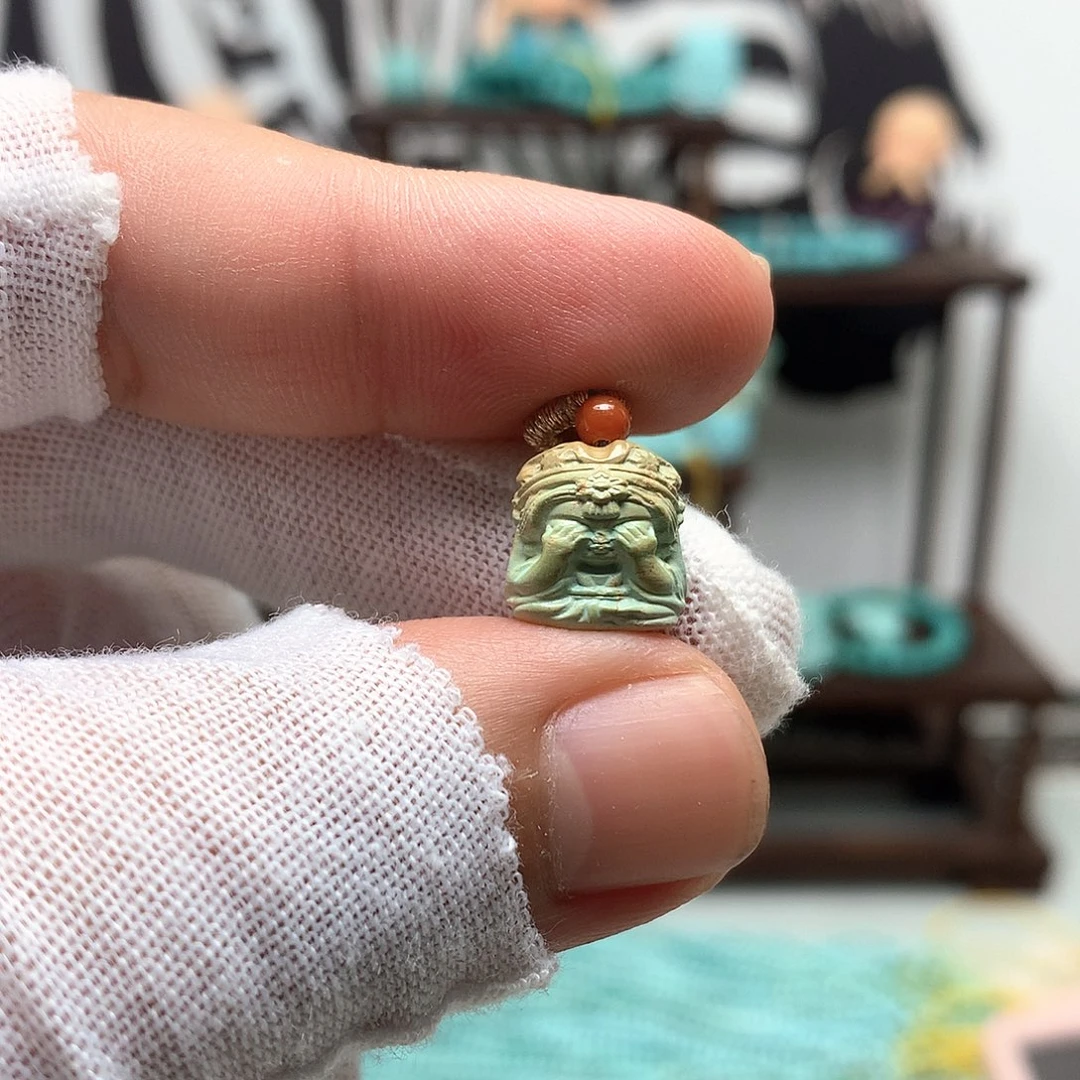 未镶嵌绿松石挂件