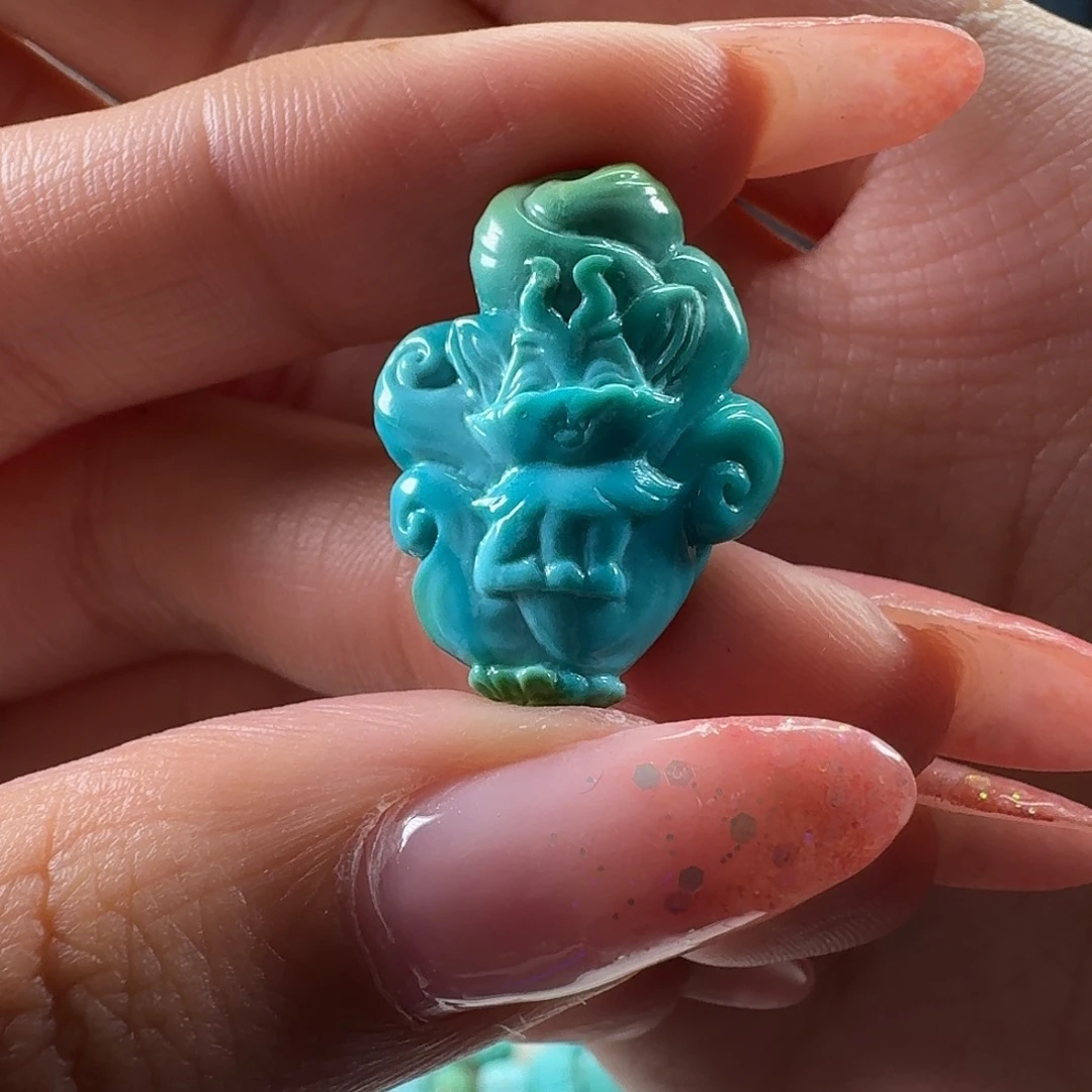 瞧***瞧绿松石未镶嵌吊坠(不含链)