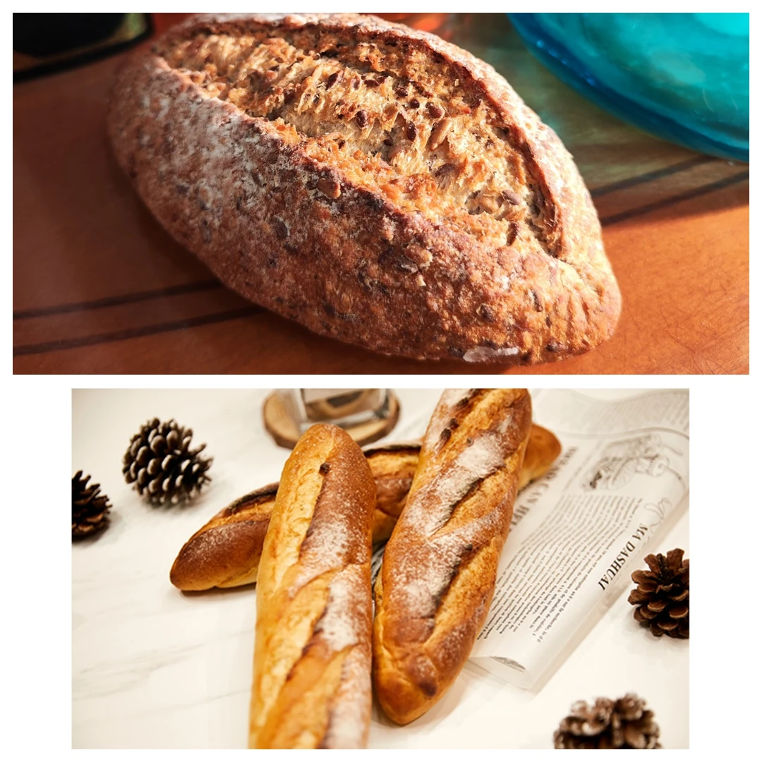 本太郎明星产品组合原味法棍+小麦多谷物power