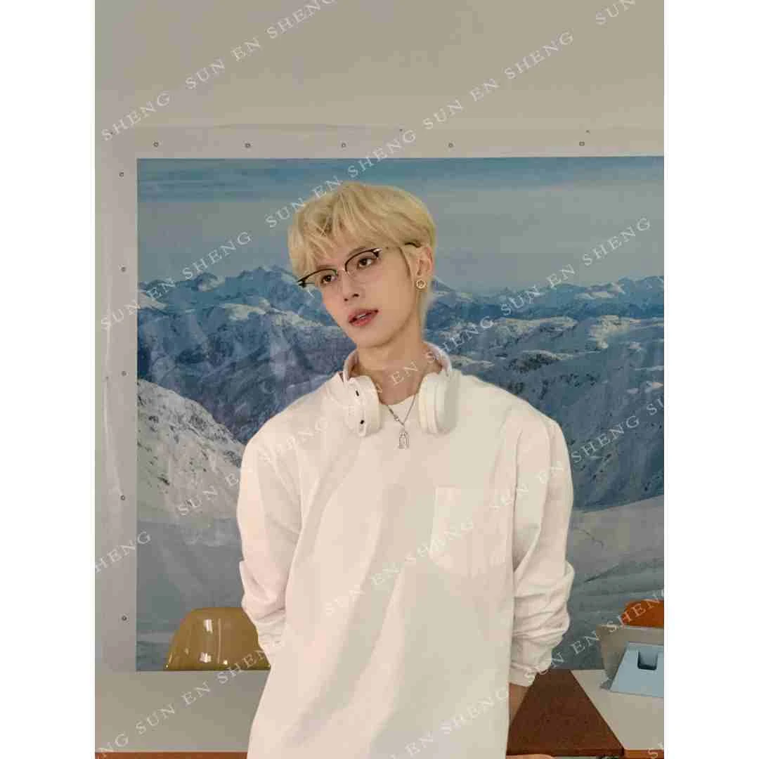 孙恩盛【人人入手 】320g重磅白色长袖T恤男女2025春秋基础打底衫