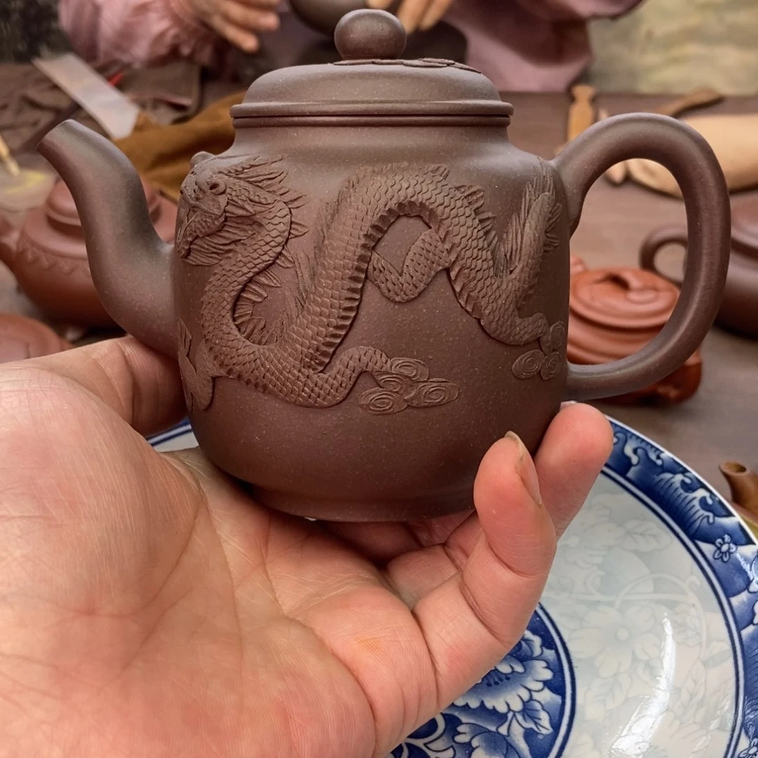 茶壶紫砂330 容量宜兴紫砂壶