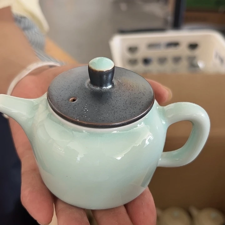 龙泉云间青瓷小米茶器