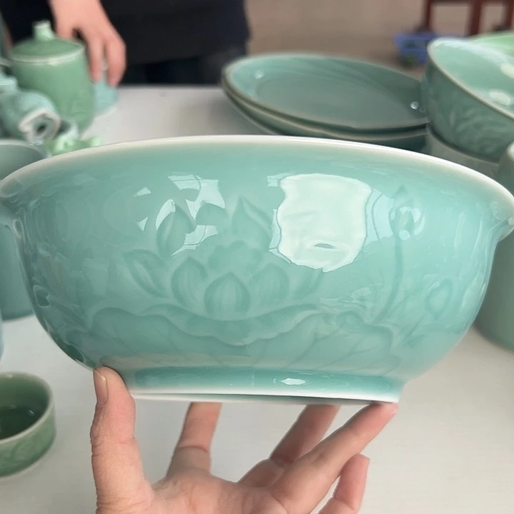小米茶器龙泉青瓷