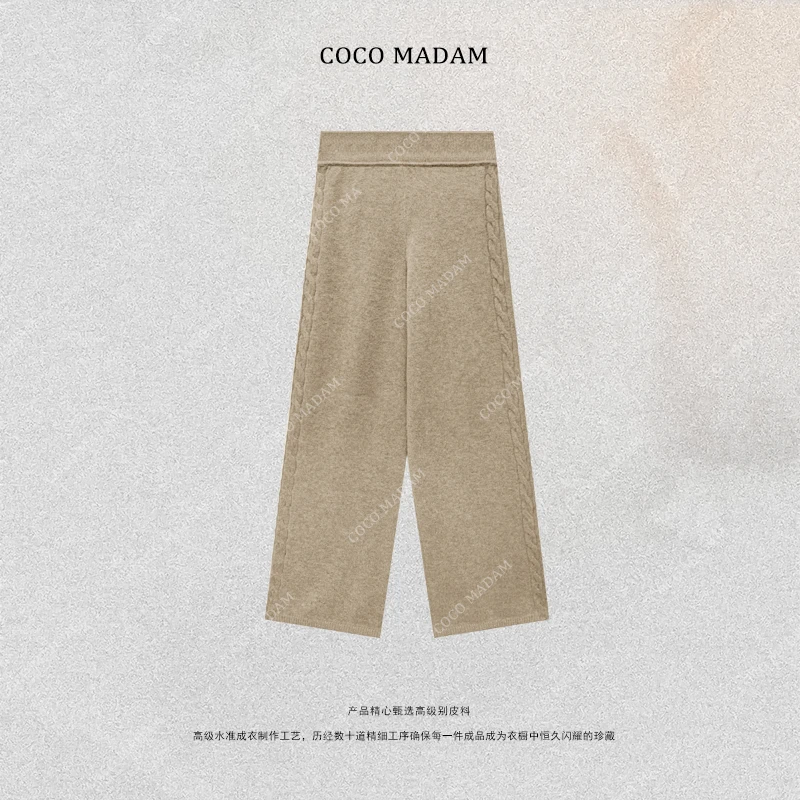 NIUNIU ·T-1909 直筒裤阔腿裤纯色秋冬休闲裤女装