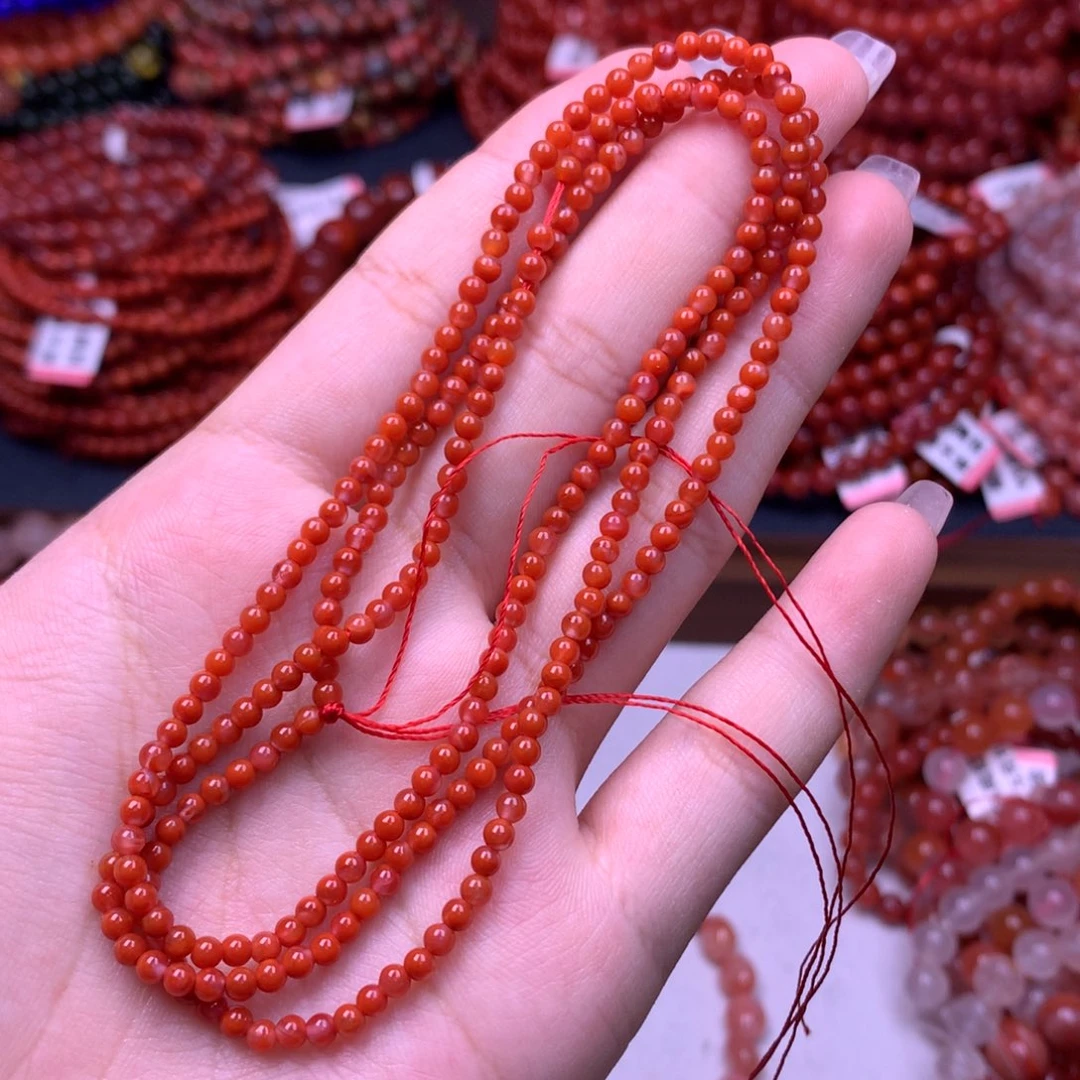 未镶嵌手链南红玛瑙3号卡2.9