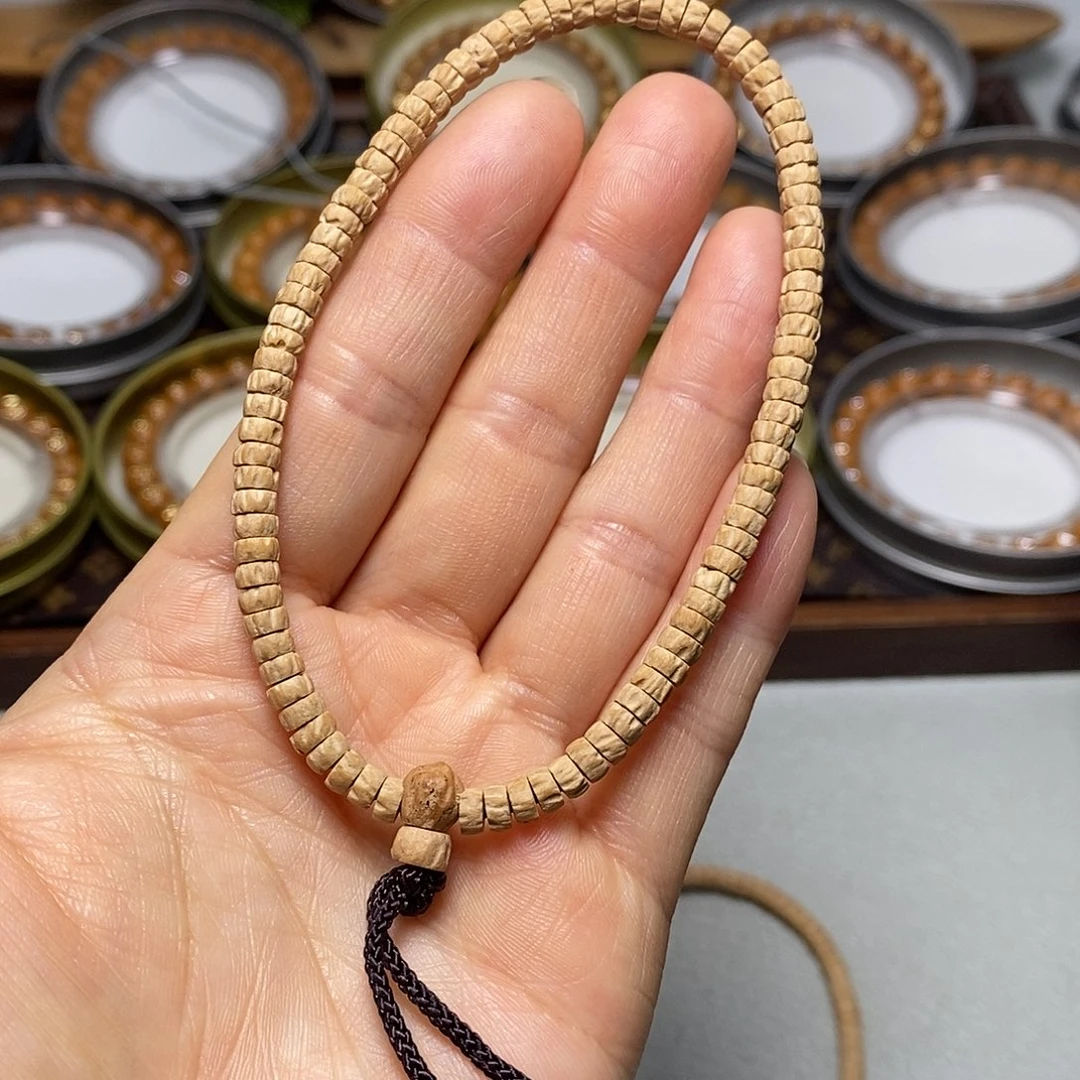 猴头核桃手串300号百香籽手持全品