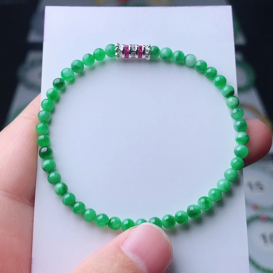 翡翠未镶嵌手链翡翠