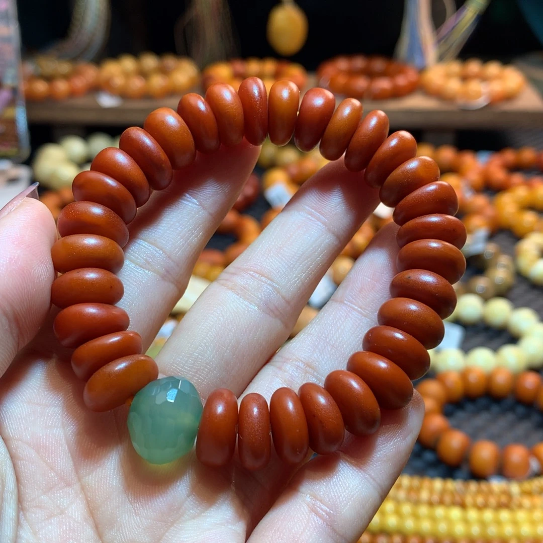 蜜蜡未镶嵌手串蜜蜡