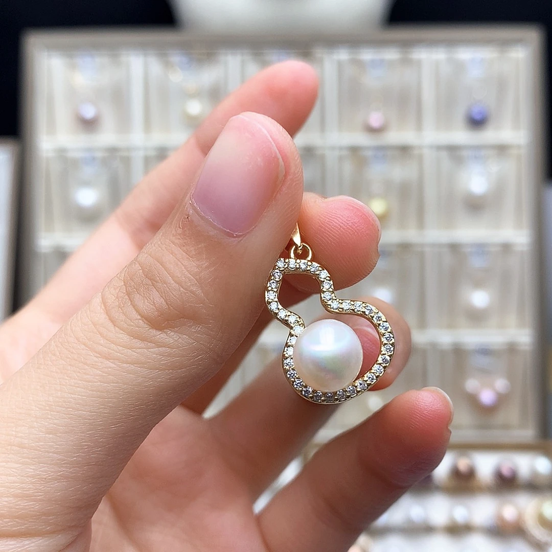 淡水珍珠颈饰合金