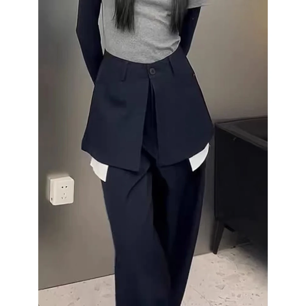 王美丽 (专享)大码显瘦遮肉神奇阔腿裤9809