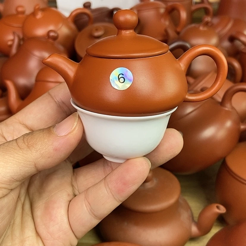 【闪购商品】茶壶朱泥35c c