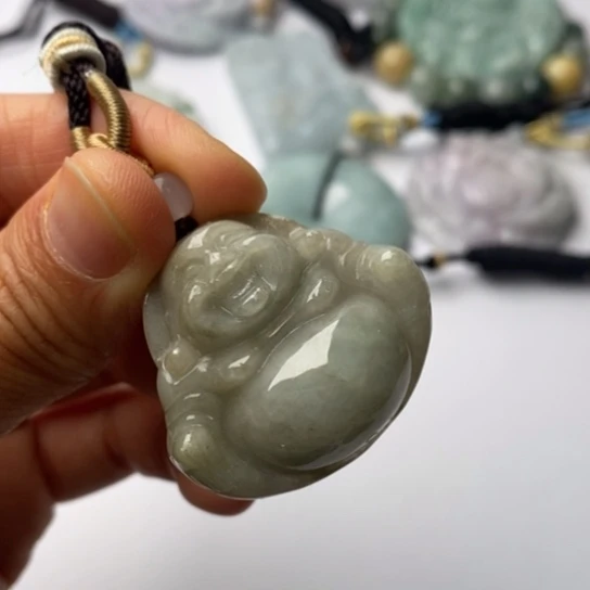 翡翠未镶嵌挂件翡翠