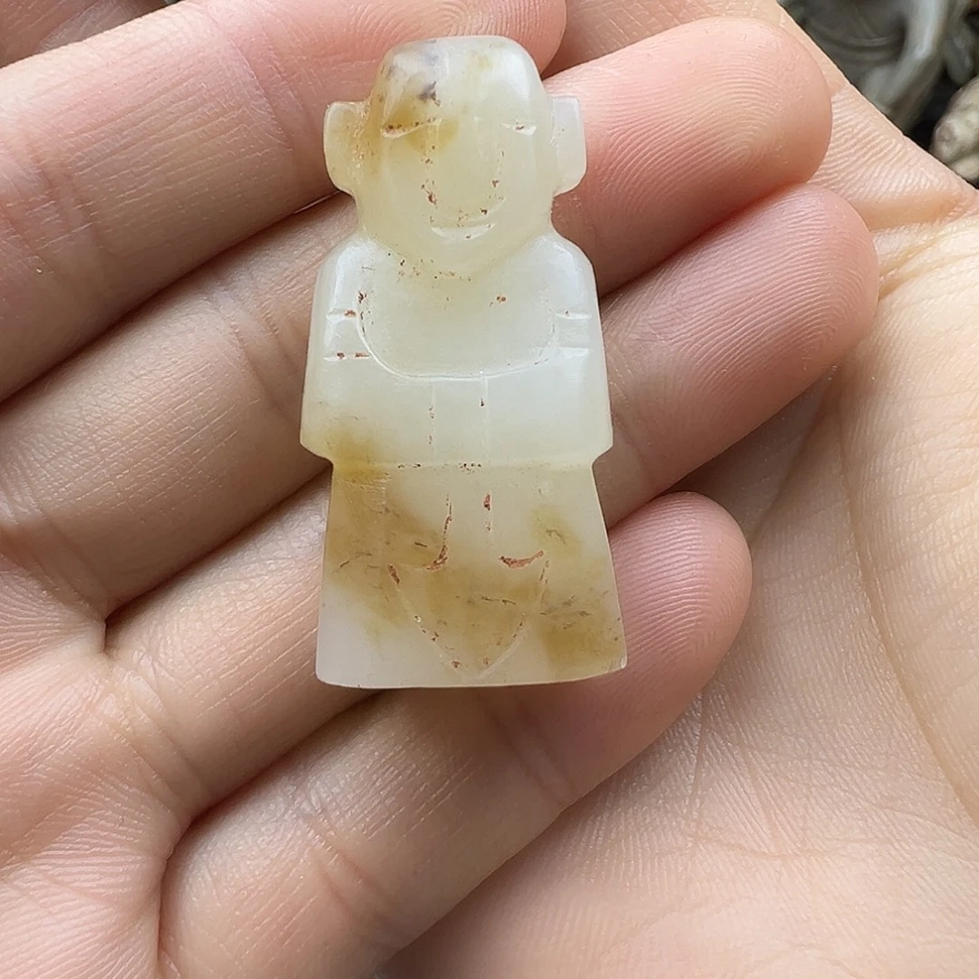 和田玉（糖玉）未镶嵌挂件