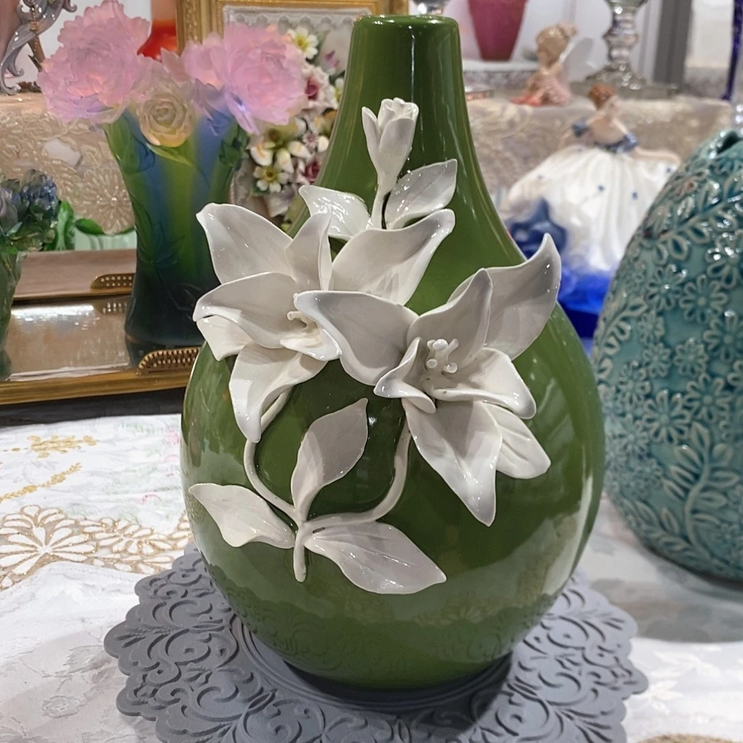 摆件福利出口高温瓷花瓶