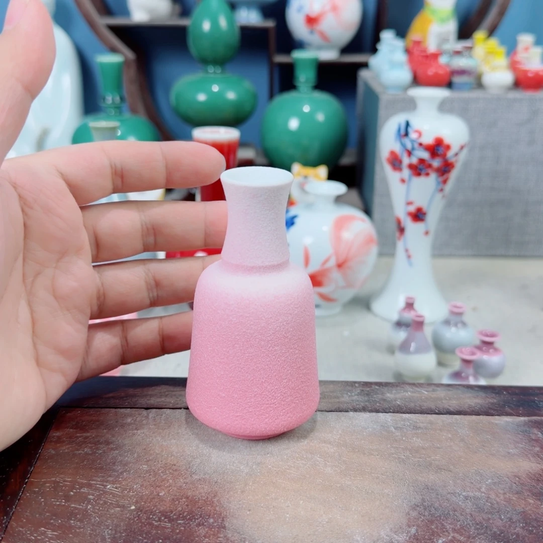 陶瓷手工小花器摆件