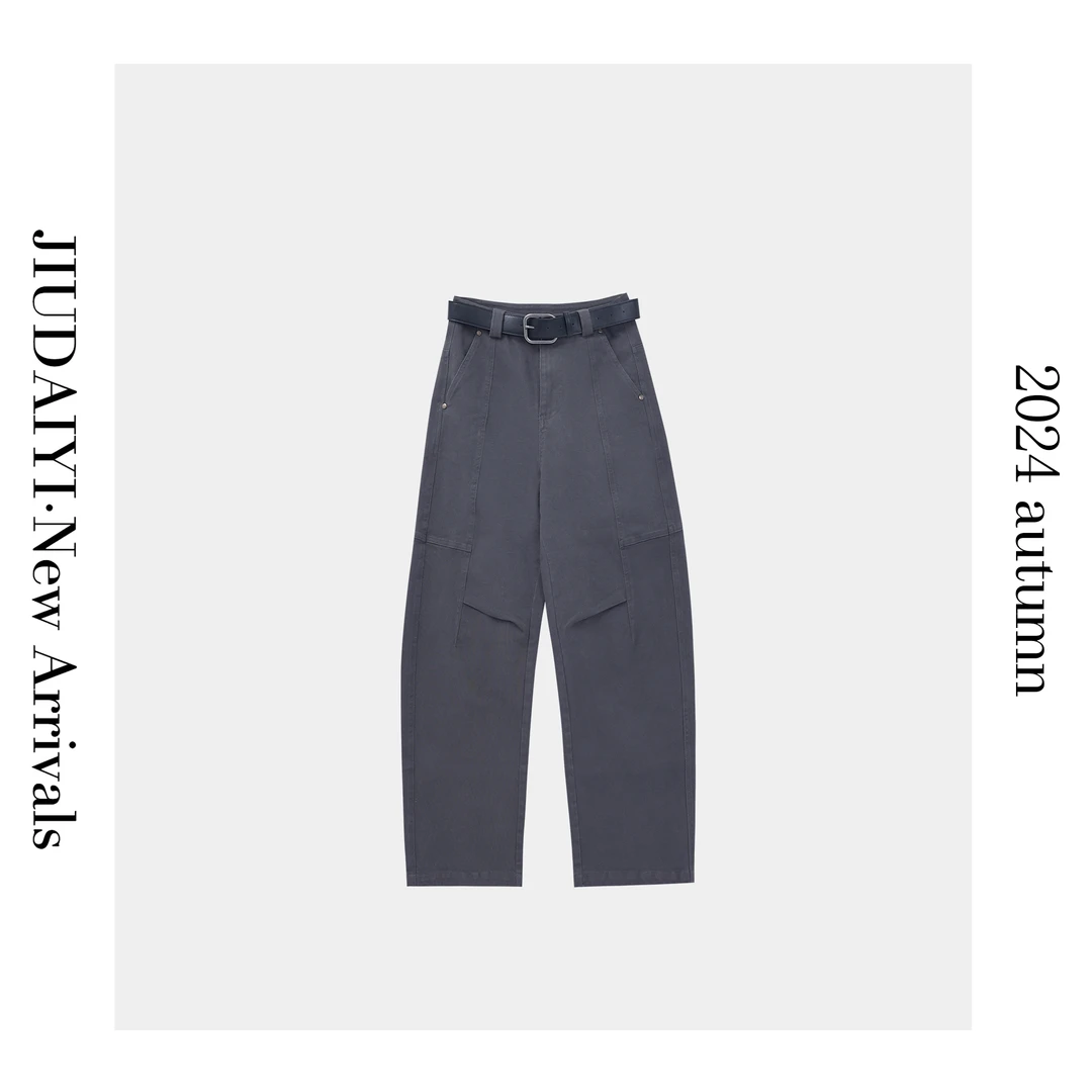 玖黛衣【以秋为名】秋款百搭显瘦休闲裤 KZJ32122Y KZJ32123Y