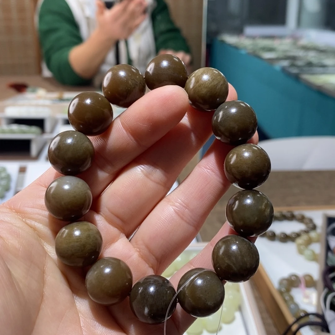 和田玉未镶嵌手链116