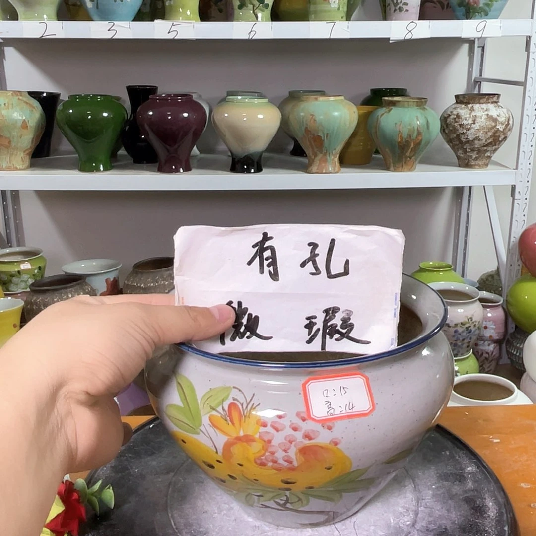 景德镇陶瓷花盆花器123