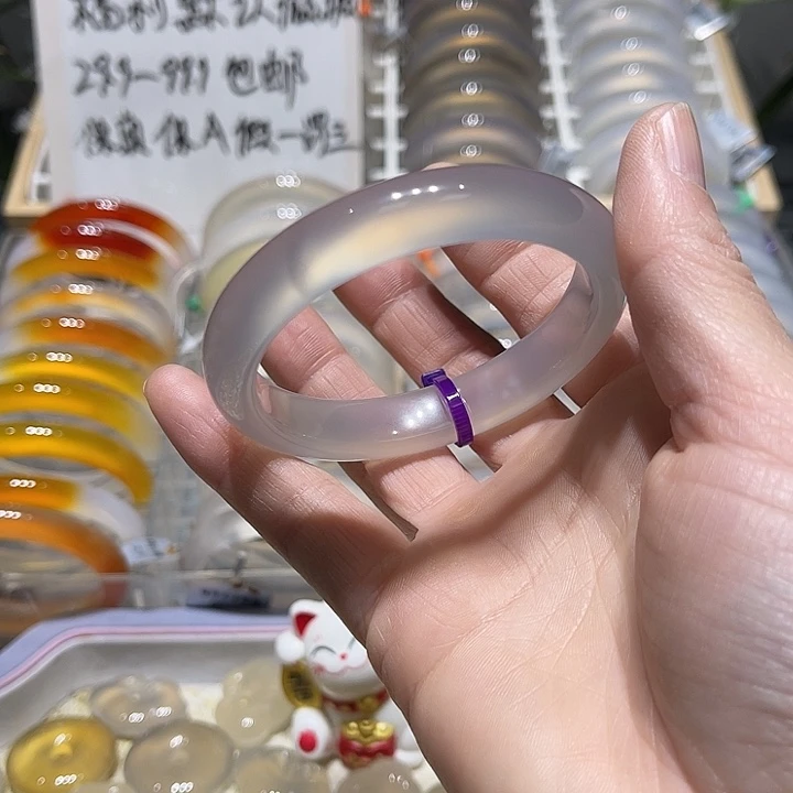 玛瑙/玉髓未镶嵌手镯