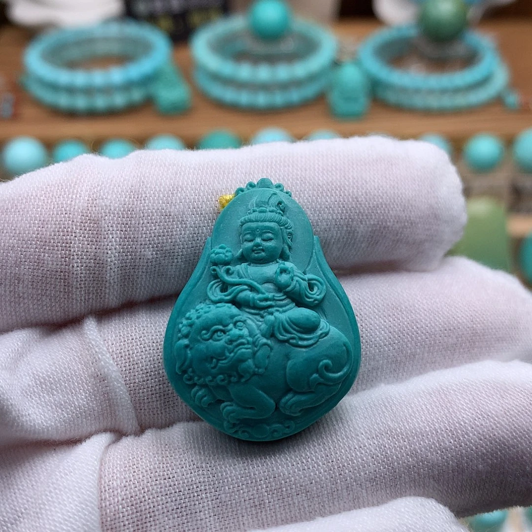 绿松石未镶嵌珠宝奇石