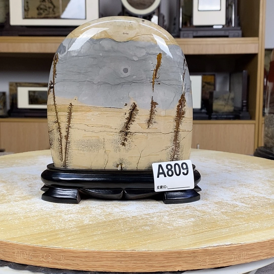 昌化石印石广西国画石摆件