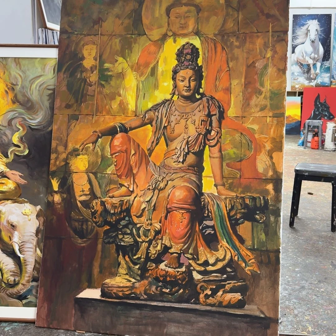 人***笃丙烯画我在等一哈你就知道