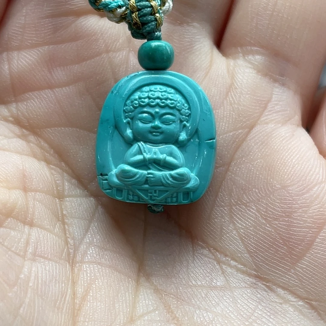 绿松石未镶嵌颈饰