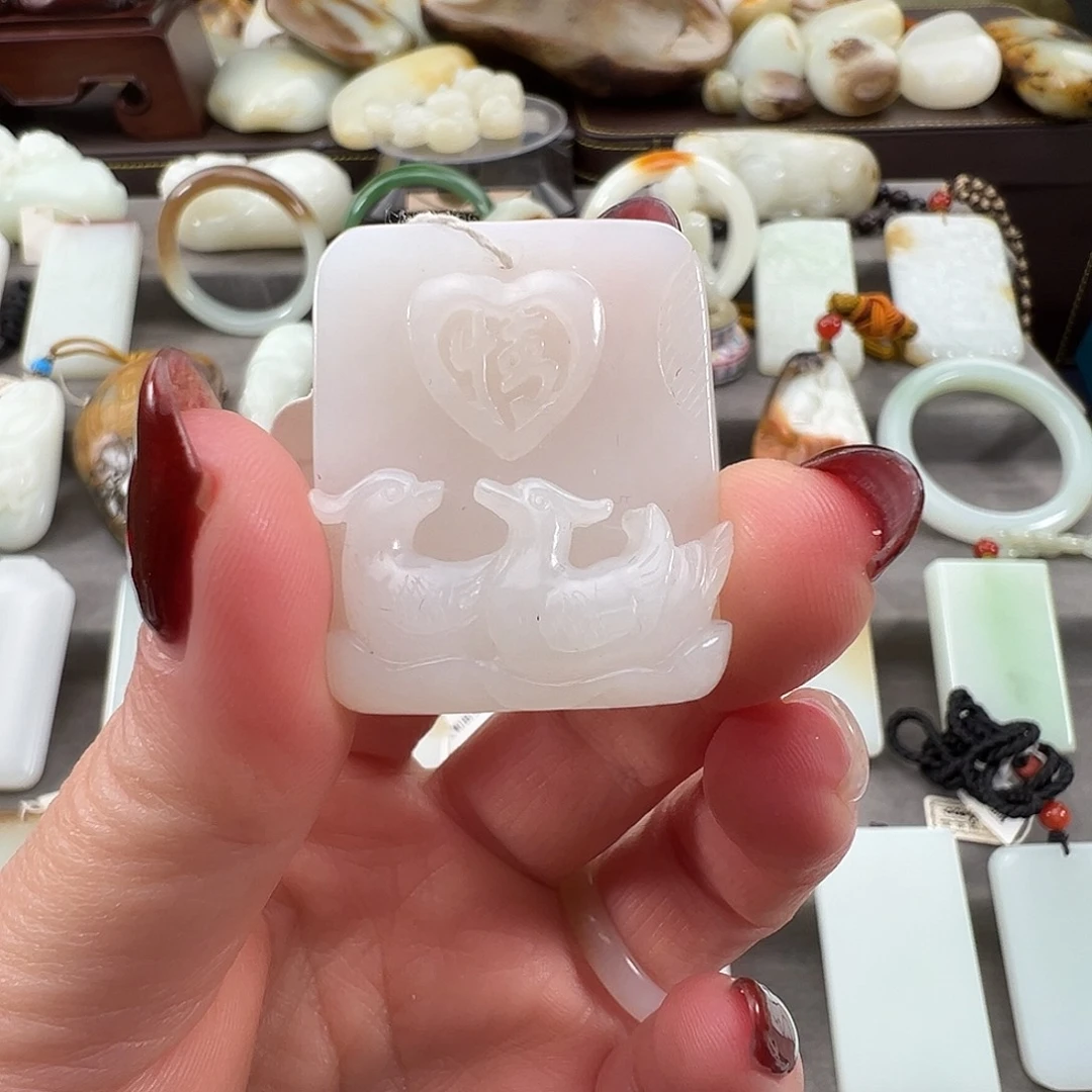 和田玉（白玉）未镶嵌颈饰